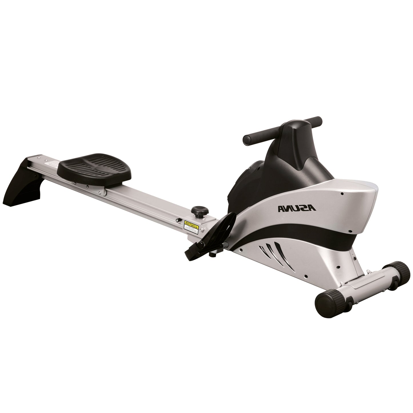 Commercial Folding Rowing Machine Rower W/ Heart Rate Monitor