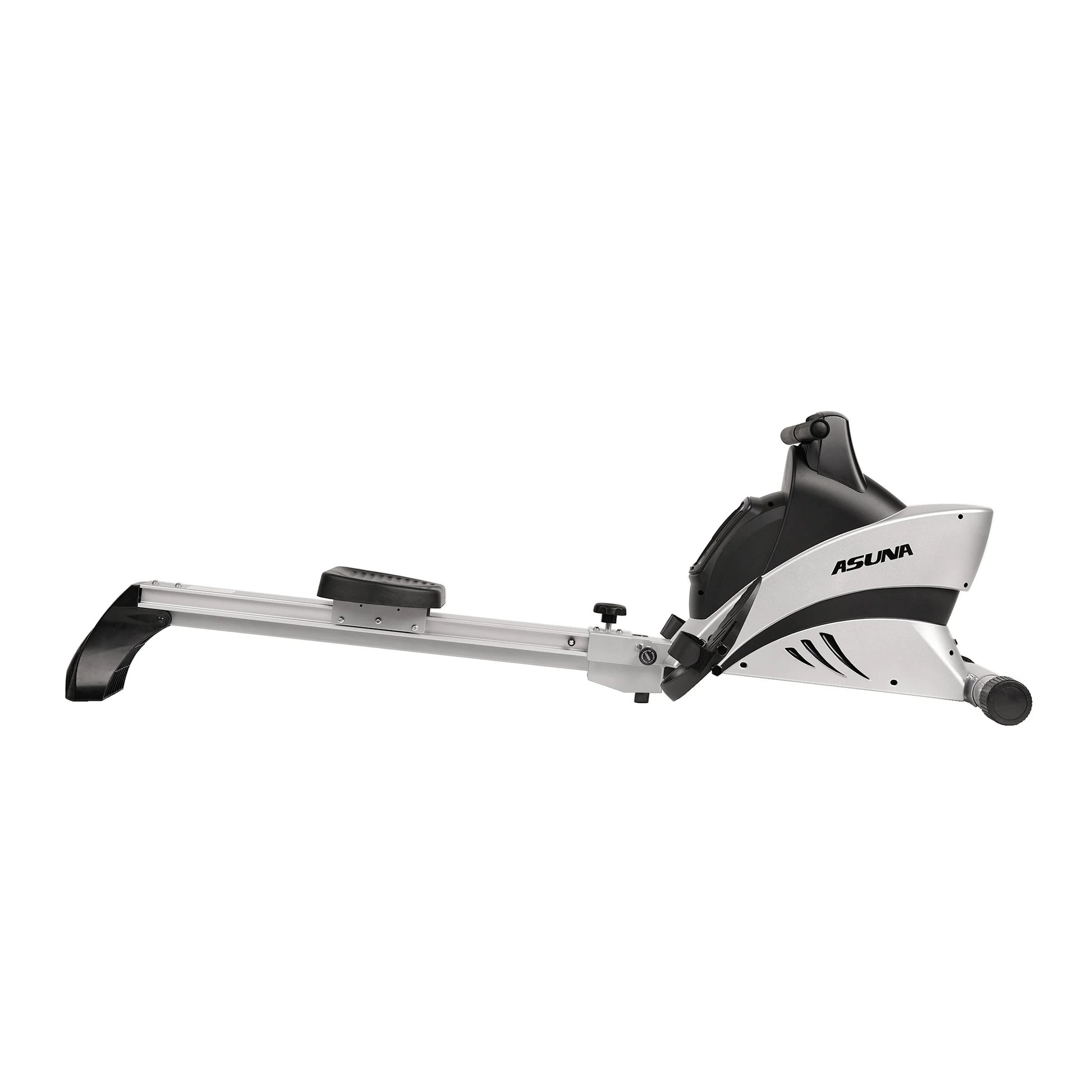 Commercial Folding Rowing Machine Rower W/ Heart Rate Monitor