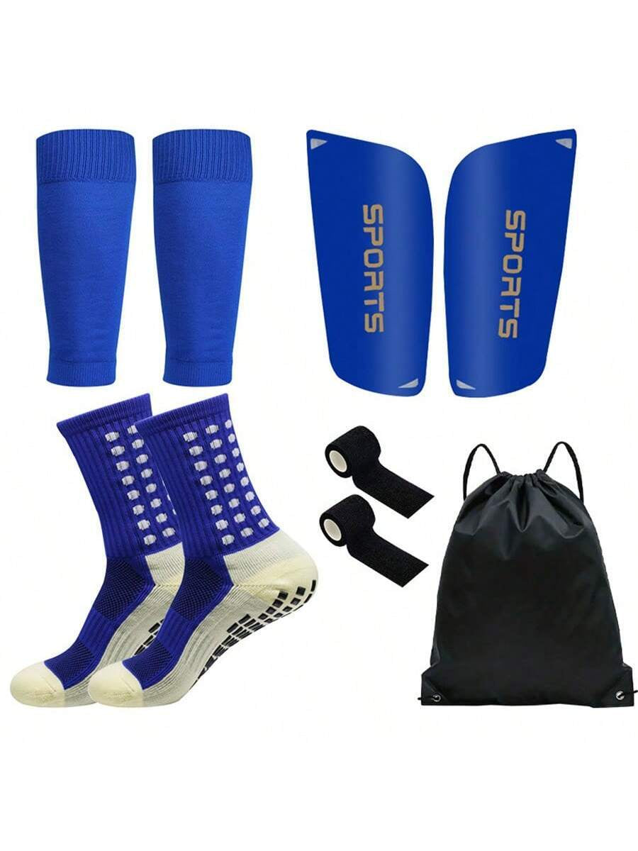 5Pcs/Set Soccer Accessories Set: Waterproof Drawstring Bag.