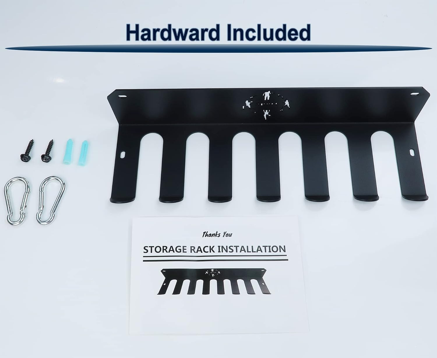 Gym Storage Rack,Home Gym Organizer Resistance Band Storage Rack Gym Wall Rack Hanger for Gym Accessories