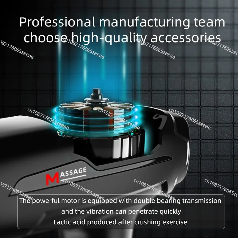 2025 New Design Portable Deep Tissue Massage Gun