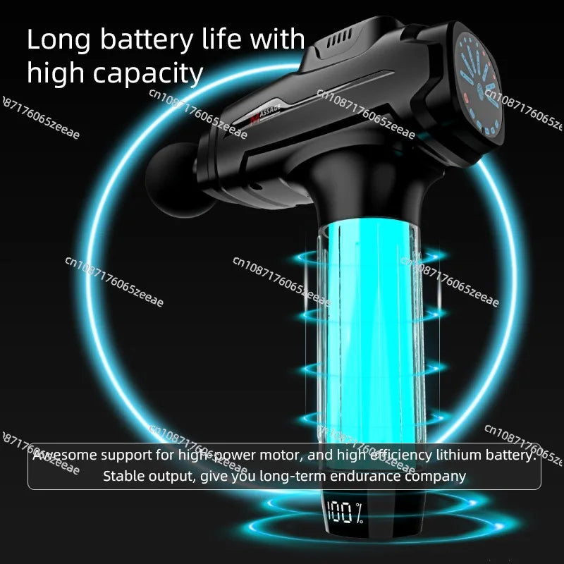 2025 New Design Portable Deep Tissue Massage Gun