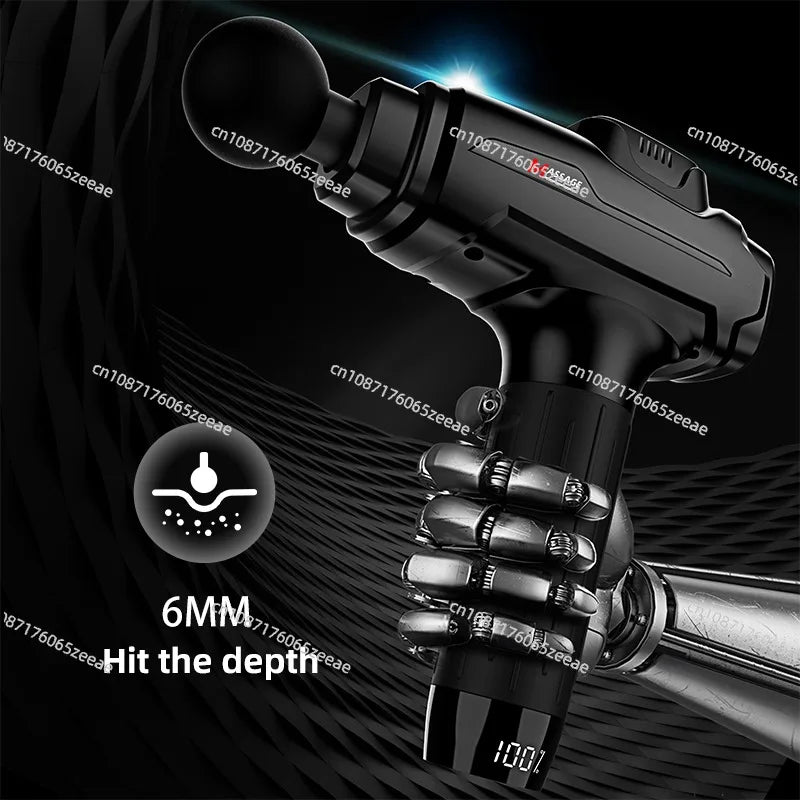 2025 New Design Portable Deep Tissue Massage Gun