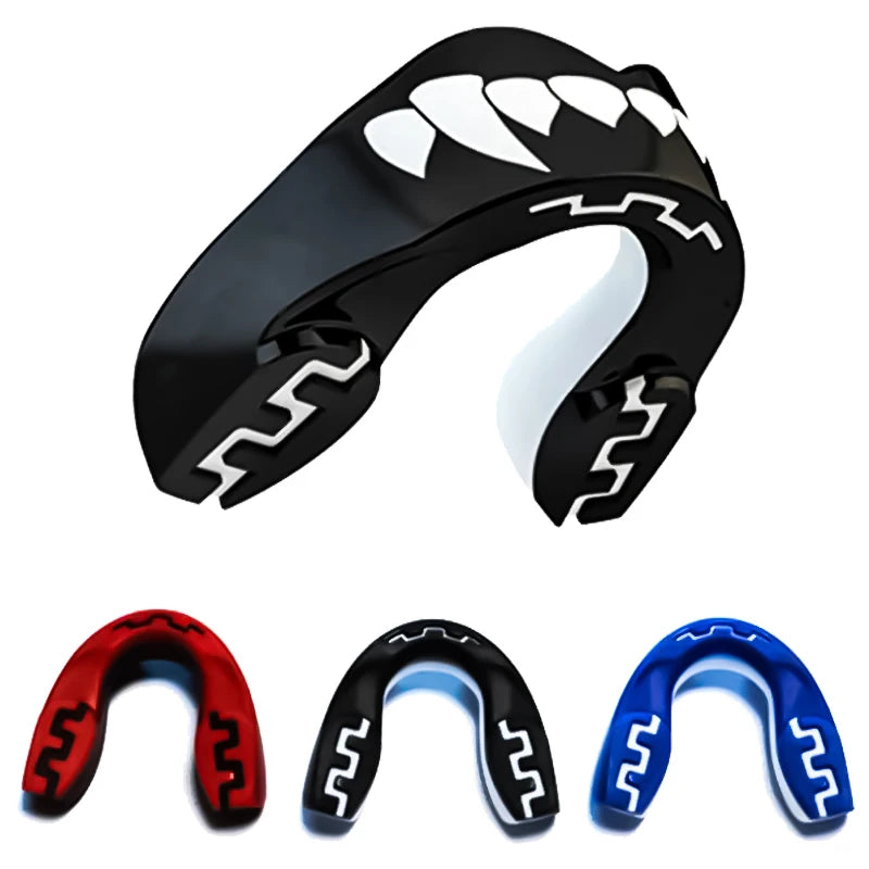 Sports Mouth Guard Teeth Protector Adults Junior EVA Mouthguard for Boxing Basketball Lacrosse Football MMA