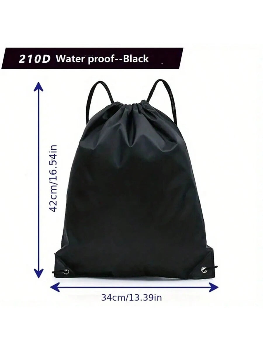 5Pcs/Set Soccer Accessories Set: Waterproof Drawstring Bag.