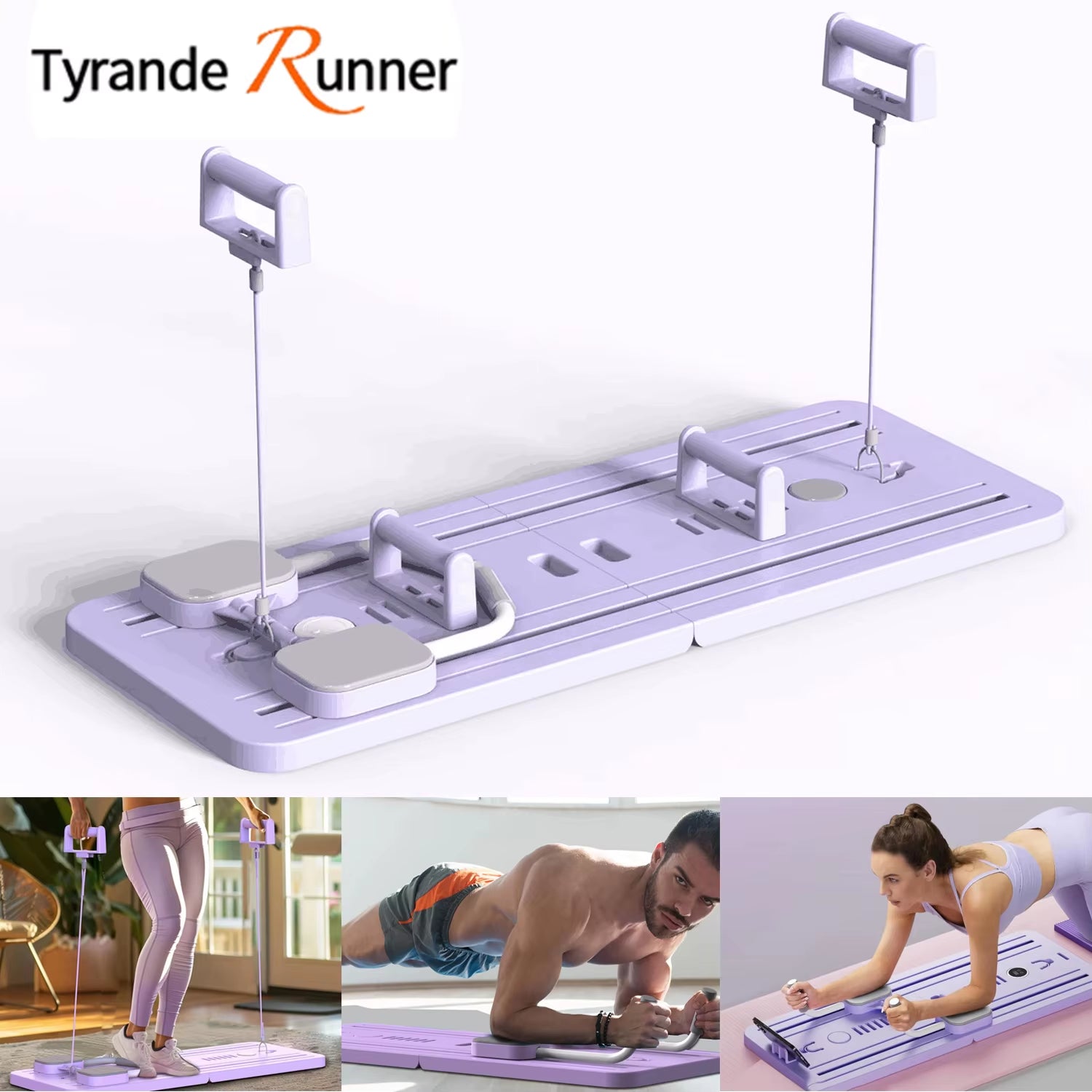 Multifunctional Abdominal Exercise Board Fitness Board Leg & Arm Toner Automatic Rebound Fitness Equipment