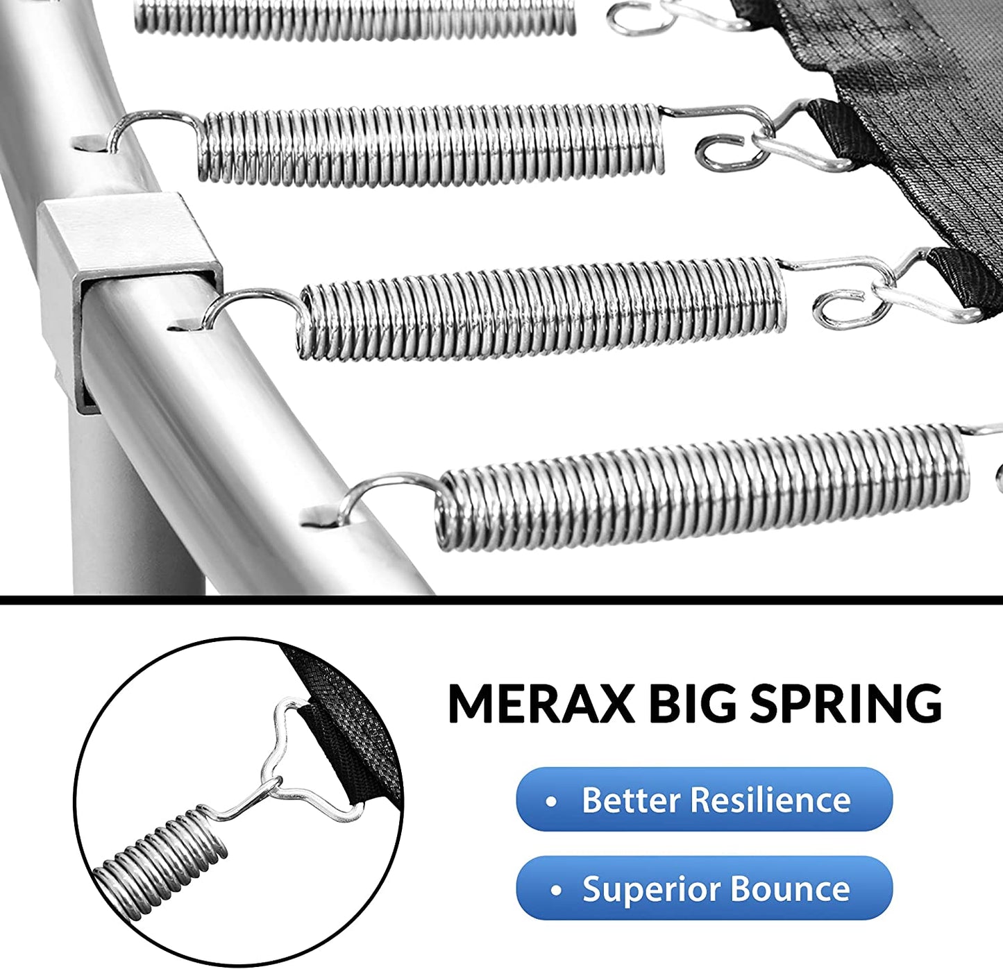 15 FT Trampoline with Safety Enclosure Net, Basketball Hoop and Ladder